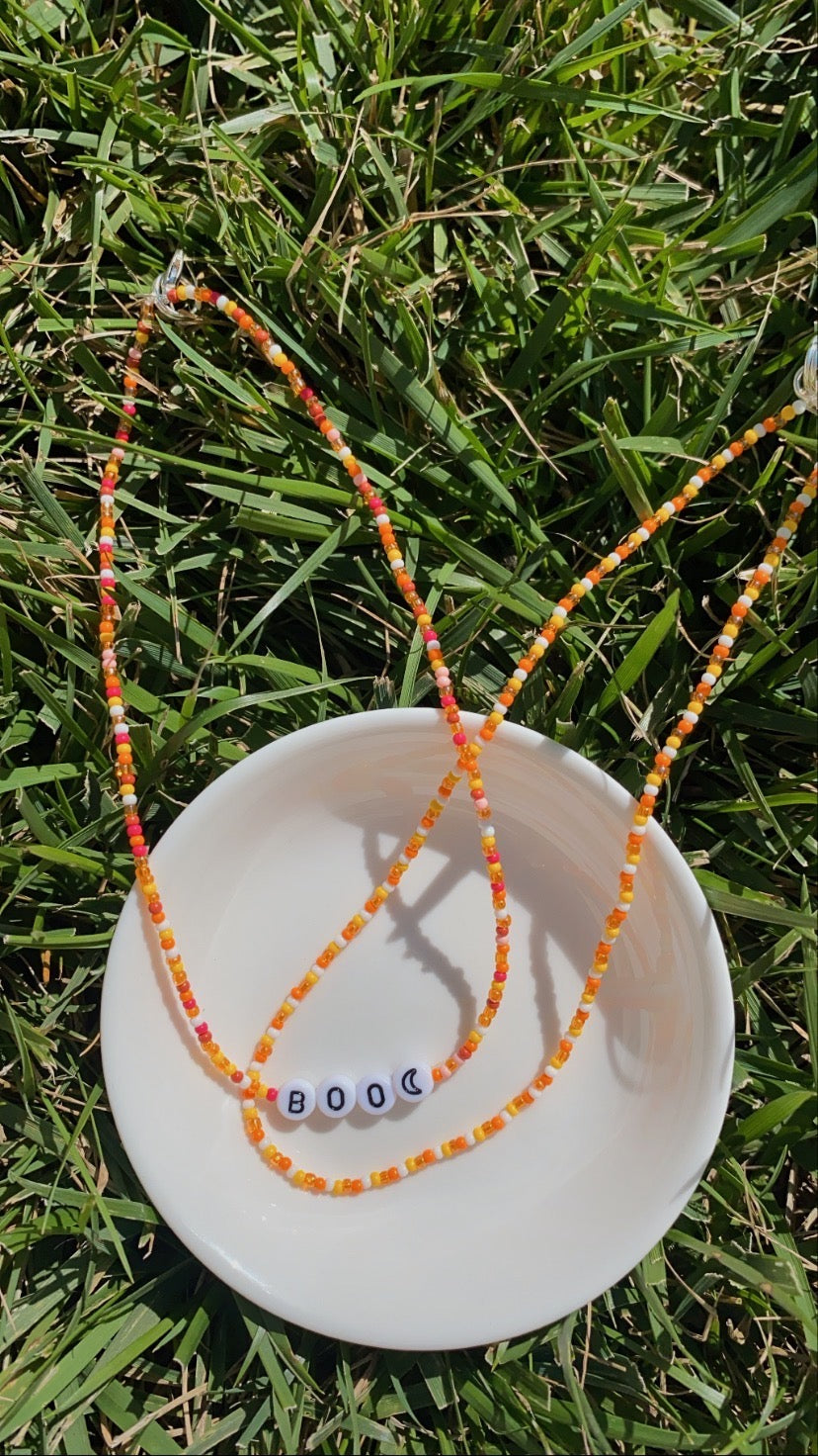 fall seed bead bracelets and necklaces